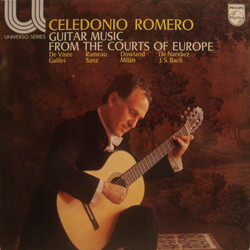 Celedonio Romero Guitar Music From The Courts Of Europe Vinyl LP USED
