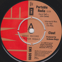 Clout Portable Radio Vinyl 7" USED