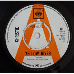 Christie Yellow River Vinyl 7" USED