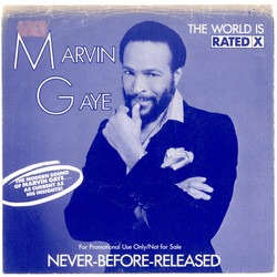 Marvin Gaye The World Is Rated X / The World Is Rated X (Instrumental) Vinyl 7" USED