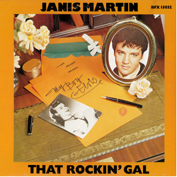 Janis Martin (2) That Rockin' Gal Vinyl LP USED