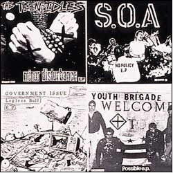 Various Four Old Seven Inches On A Twelve Inch Vinyl LP USED