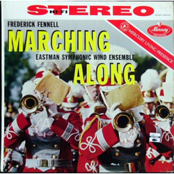 Frederick Fennell / Eastman Wind Ensemble Marching Along Vinyl LP USED
