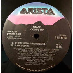 Snap! Ooops Up / Believe The Hype Vinyl 12" USED