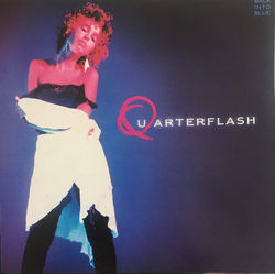 Quarterflash Back Into Blue Vinyl LP USED