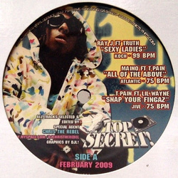 Various Top Secret February 2009 Vinyl 12" USED
