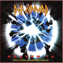 Def Leppard Heaven Is Vinyl 7" USED