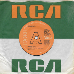 John Denver Annie's Song Vinyl 7" USED