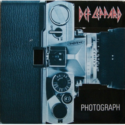 Def Leppard Photograph Vinyl 7" USED