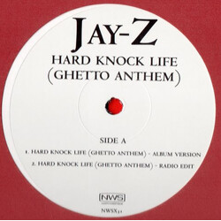 Jay-Z Hard Knock Life (Ghetto Anthem) Vinyl 12" USED