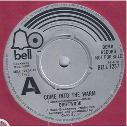 Driftwood (8) Come Into The Warm Vinyl 7" USED