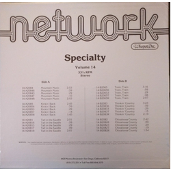 Craig Palmer (4) Speciality - Volume 14 Vinyl LP USED
