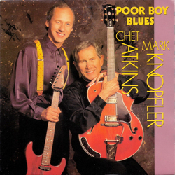 Chet Atkins / Mark Knopfler Poor Boy Blues Vinyl 7" USED