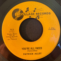 Patrick Alley / King Tubby You're All I Need / Dub In Need Vinyl 7" USED
