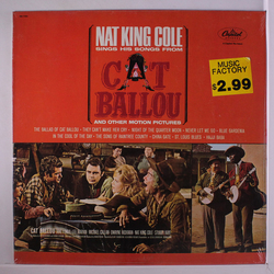 Nat King Cole Nat King Cole Sings His Songs From Cat Ballou And Other Motion Pictures Vinyl LP USED