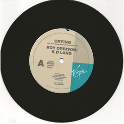 Roy Orbison / k.d. lang Crying Vinyl 7" USED