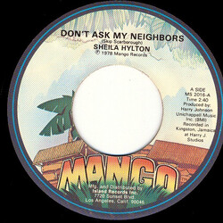 Sheila Hylton Don't Ask My Neighbours Vinyl 7" USED