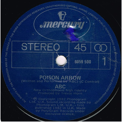 ABC Poison Arrow Vinyl 7" USED