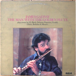 James Galway The Man With The Golden Flute Vinyl LP USED
