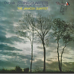 Antonín Dvořák / Janáček Quartet String Quartets: F Major, Op.96 / D Minor, Op. 34 Vinyl LP USED