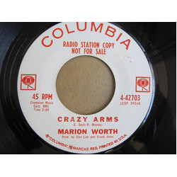 Marion Worth Crazy Arms Vinyl 7" USED