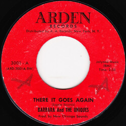 Barbara And The Uniques There It Goes Again / What's The Use USED VINYL 7INCH 45 RPM SINGLE STYRENE