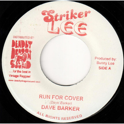 Dave Barker (2) Run For Cover Vinyl 7" USED