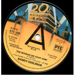 Randy Edelman The Woman On Your Arm Vinyl 7" USED
