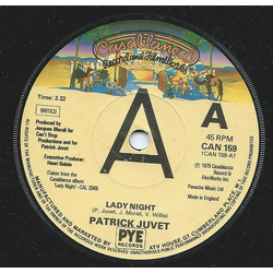 Patrick Juvet Lady Night Vinyl 7" USED
