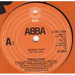 ABBA Angeleyes / Voulez-Vous Vinyl 7" USED