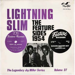 Lightning Slim The Feature Sides 1954 Vinyl LP USED