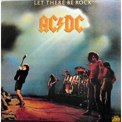 AC/DC Let There Be Rock Vinyl LP USED