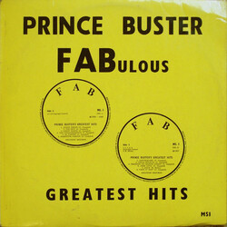 Prince Buster Fabulous Greatest Hits Vinyl LP USED