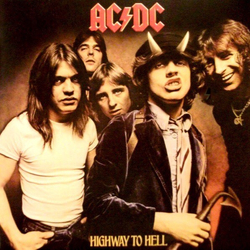 AC/DC Highway To Hell Vinyl LP USED