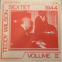 Teddy Wilson Sextet 1944 Volume II Vinyl LP USED