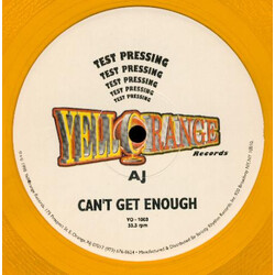 AJ Can't Get Enough VINYL 12" USED