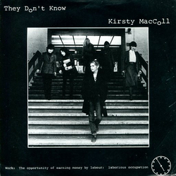 Kirsty MacColl They Don't Know Vinyl 7" USED