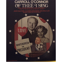 Carroll O'Connor Of Thee I Sing Vinyl LP USED