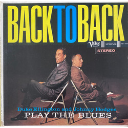 Duke Ellington / Johnny Hodges Back To Back (Duke Ellington And Johnny Hodges Play The Blues) Vinyl LP USED