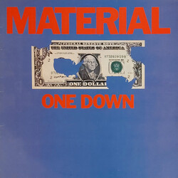 Material One Down Vinyl LP USED