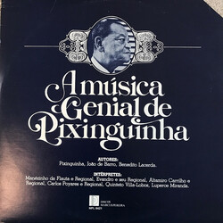 Various A Música Genial de Pixinguinha Vinyl LP USED