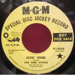 Ian & Sylvia Lovin' Sound / Pilgrimage To Paradise Vinyl 7" USED