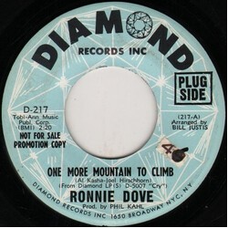 Ronnie Dove One More Mountain To Climb Vinyl 7" USED
