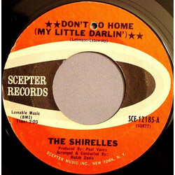 The Shirelles Don't Go Home (My Little Darlin') Vinyl 7" USED