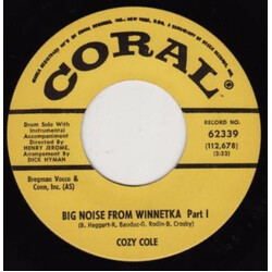 Cozy Cole Big Noise From Winnetka Vinyl 7" USED