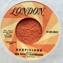 John Mayall & The Bluesbreakers Suspicions / Oh, Pretty Woman USED VINYL 7INCH 45 RPM SINGLE PROMO