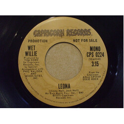 Wet Willie Leona USED VINYL 7INCH 45 RPM PROMO