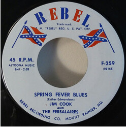 Jim Cook (14) / The Fersalaires Spring Fever Blues / Reckon Vinyl 7" USED