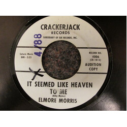 Elmore Morris It Seemed Like Heaven To Me / Before I Turned My Back On You USED VINYL 7INCH 45 RPM PROMO