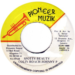 Colin Roach / Johnny P Spotty Beauty Vinyl 7" USED
